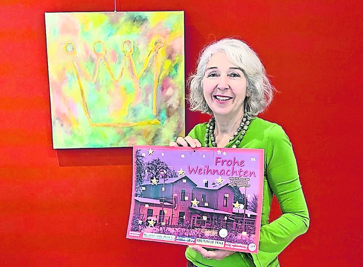 Auch Beate Brüggen von der Kunstschule „malreich“ unterstützt seit Jahren gerne die Aktion.