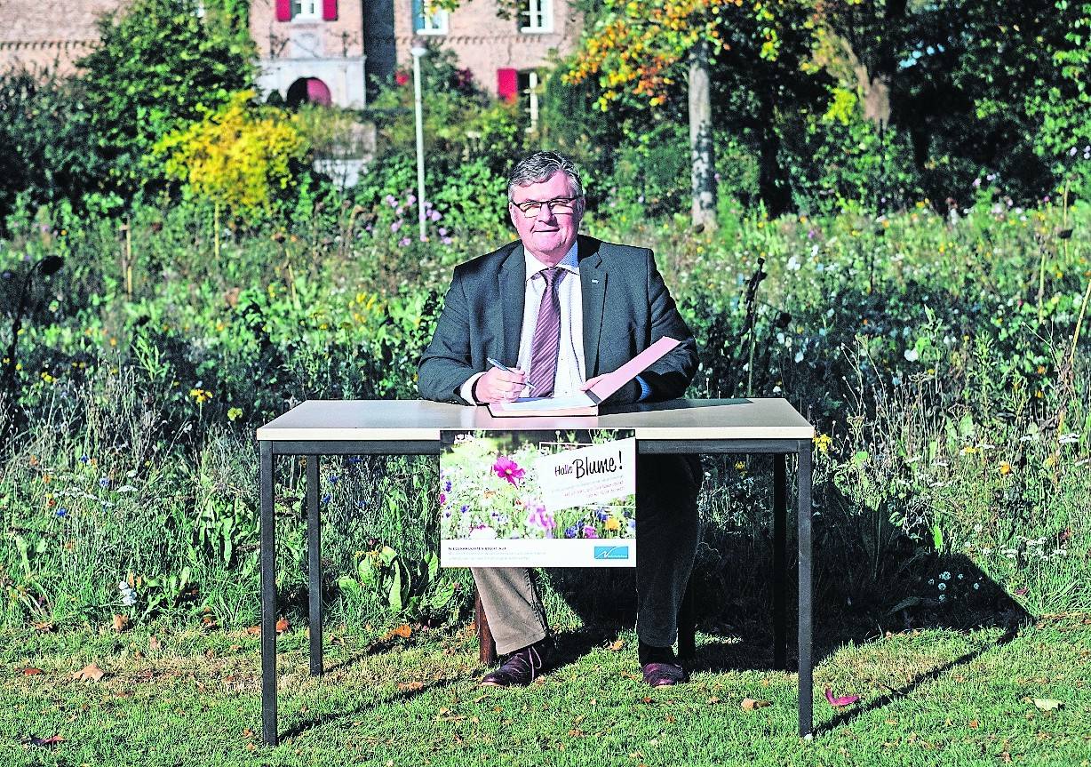 Niederkrüchtens Bürgermeister Kalle Wassong möchte gemeinsam mit anderen Städten und Gemeinden im Bündnis „Kommunen für biologische Vielfalt“ Wege finden, eben diese zu stärken.