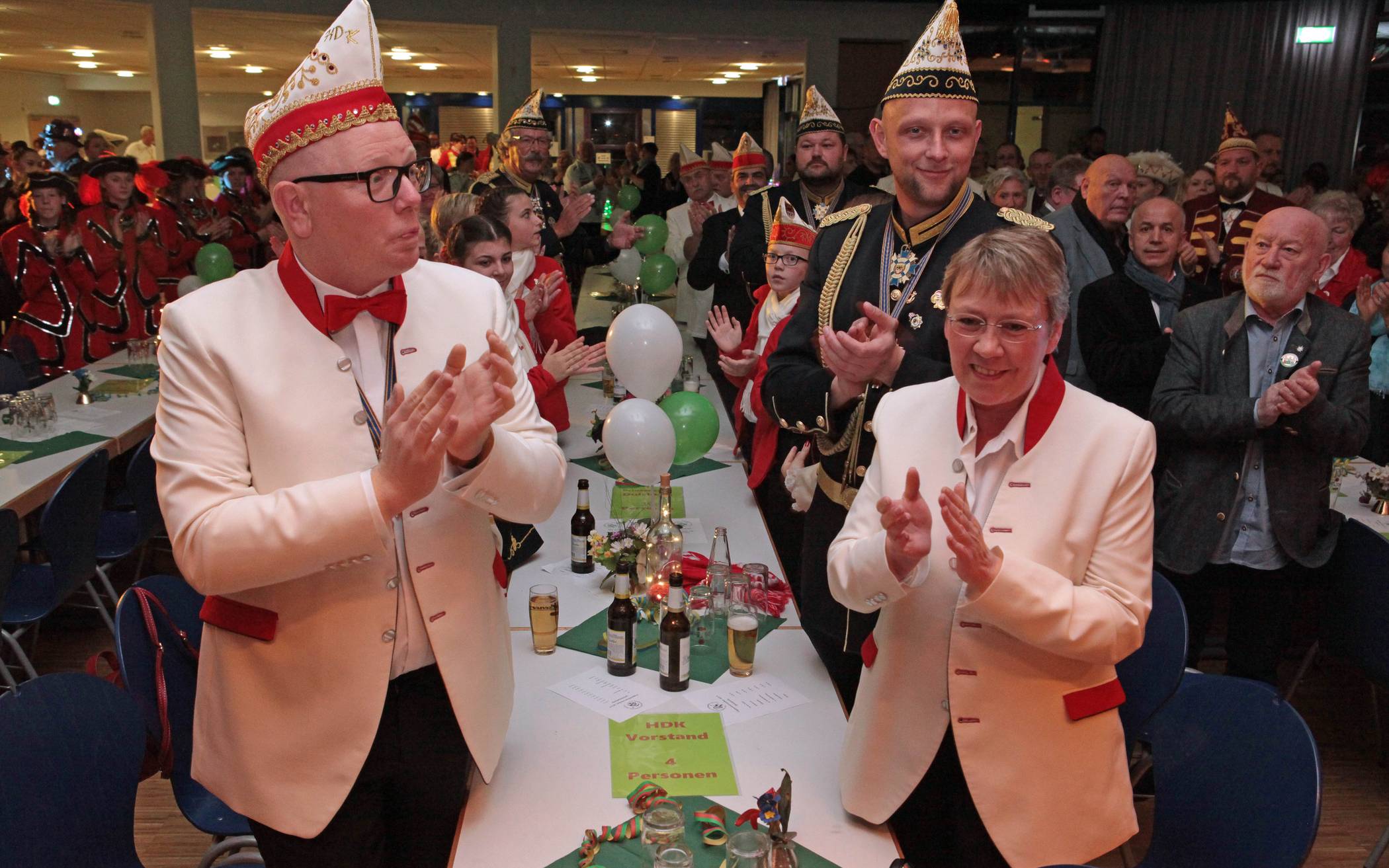 Der Saal in der Erich-Kästner-Schule war