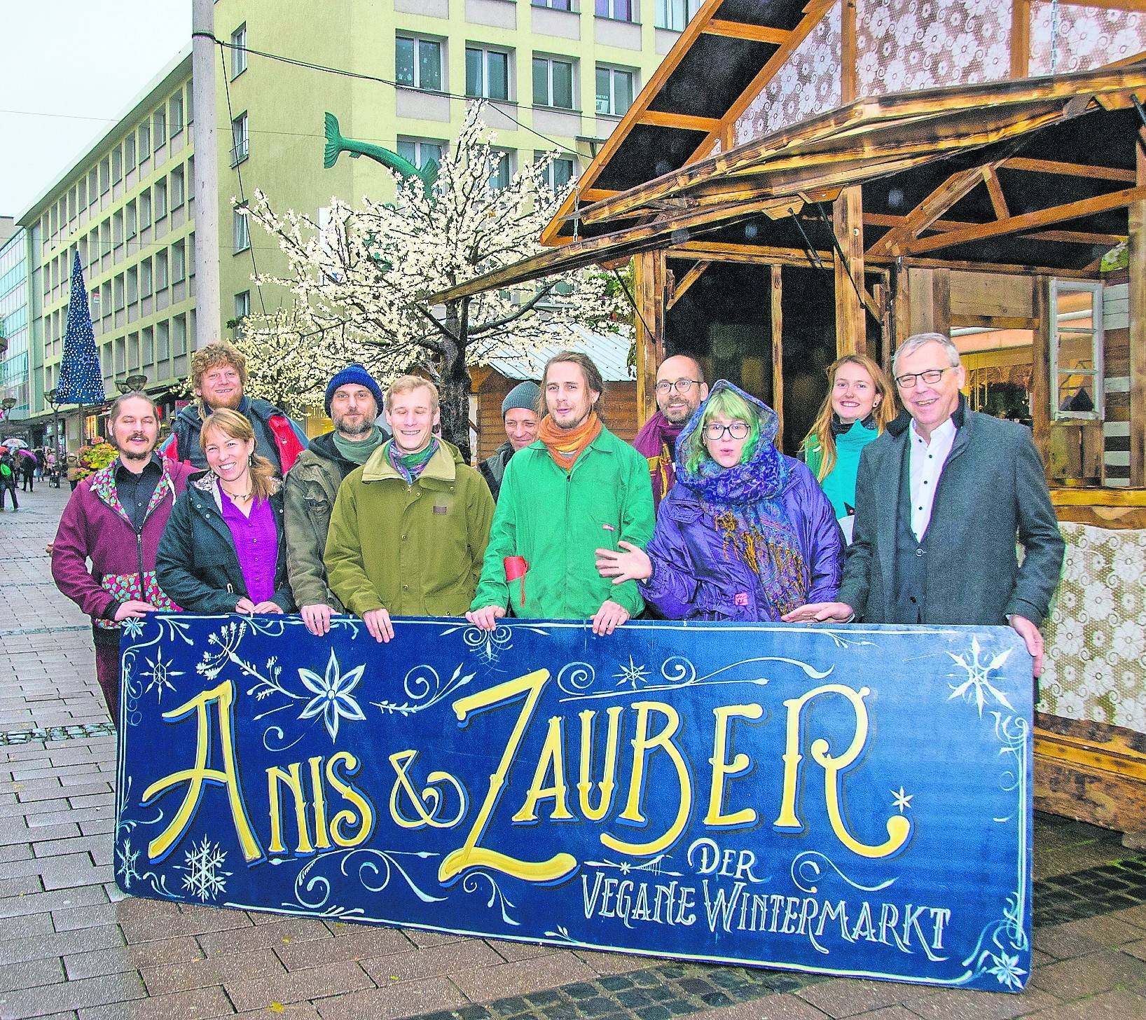 Morgen geht es mit dem Wintermarkt „Anis und Zauber“ los. Die aktiven Gestalter sind schon ganz gespannt.