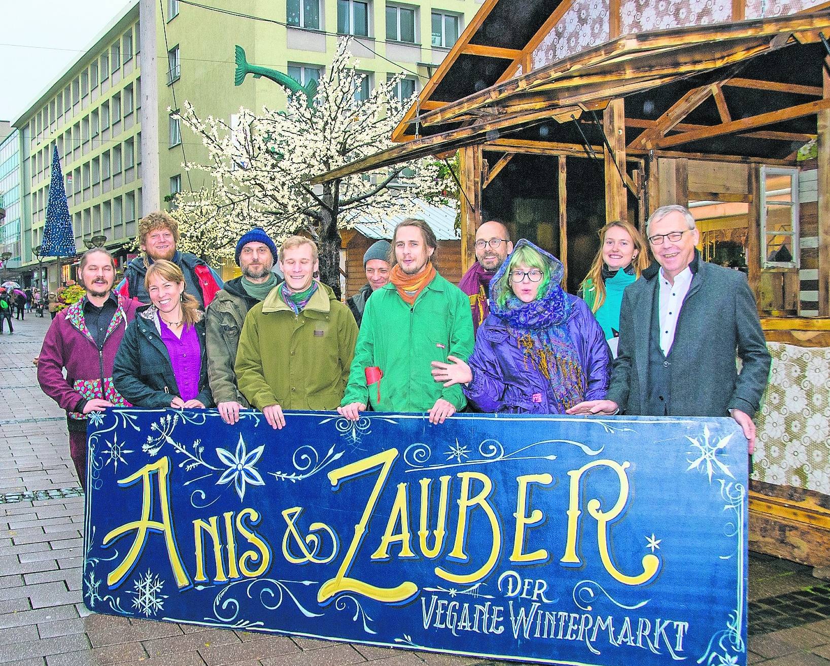 Morgen geht es mit dem Wintermarkt „Anis und Zauber“ los. Die aktiven Gestalter sind schon ganz gespannt.