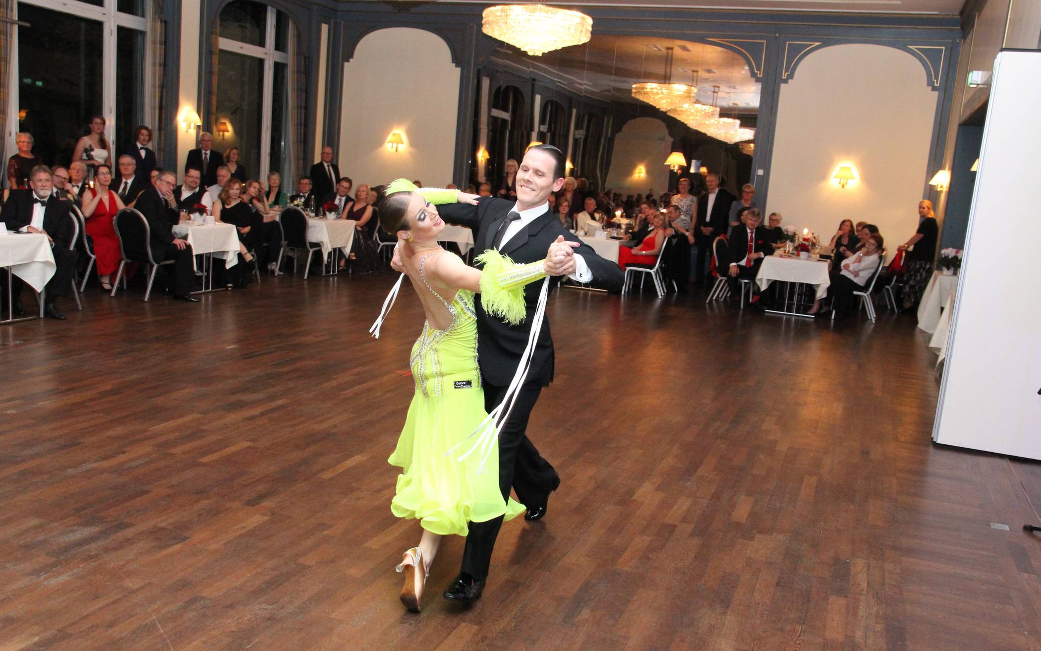  Clubmitglieder und Gäste genossen den Abend und freuen sich schon jetzt auf den nächsten Ball im Jahre 2020.