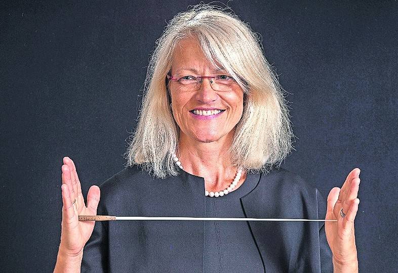 Chordirektorin Stephanie Borkenfeld-Müllers freut sich sehr, dass es das Weihnachtsoratorium für Kinder gibt.