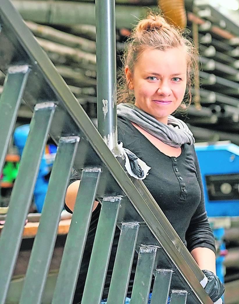 „Kunstgenerator“-Stipendiatin Justyna Janetzek befindet sich auf der Zielgeraden ihrer Zeit in der Alten Lateinschule.