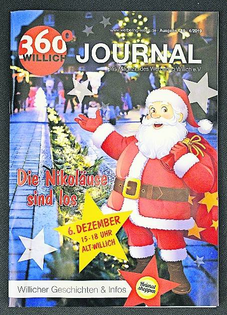  Ab heute gibt es wieder das neue Journal „360° Willich“. 