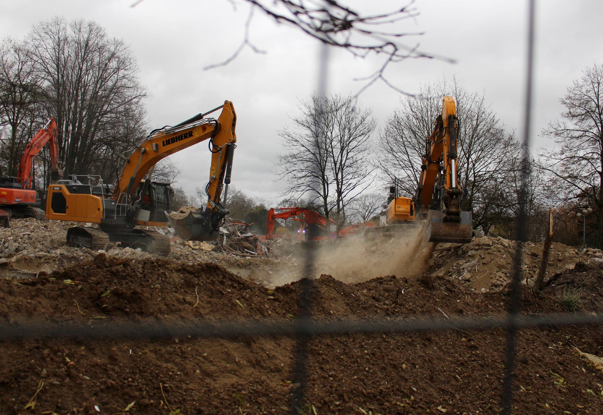  : Die Bagger machen jetzt den Rest