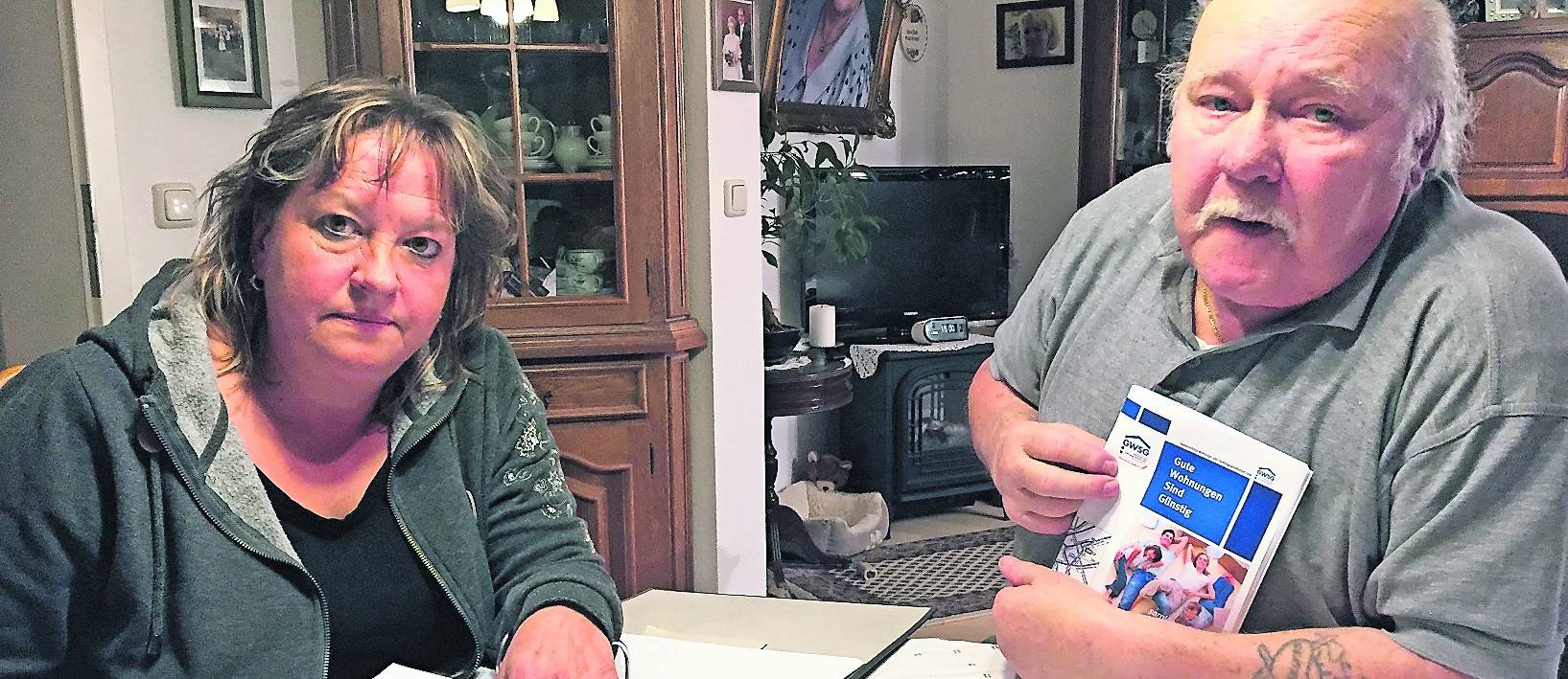 Im Dauerclinch mit der GWSG: Marion Heimbrodt und Willi Bert Krölls.