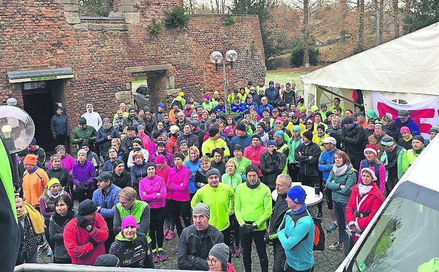  Der Rund   Walk des Lauftreff TuRa Brüggen erfreut sich großer Beliebtheit. 