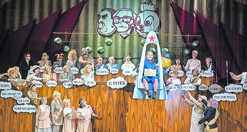 Orpheus in der Unterwelt mit alten Bekannten aus der ehemaligen DDR.