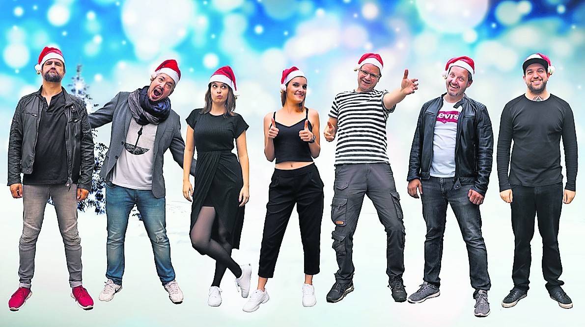  Kings for a day geben zwei Weihnachtskonzerte mit dem Titel „December to remember“ in Brüggen. 