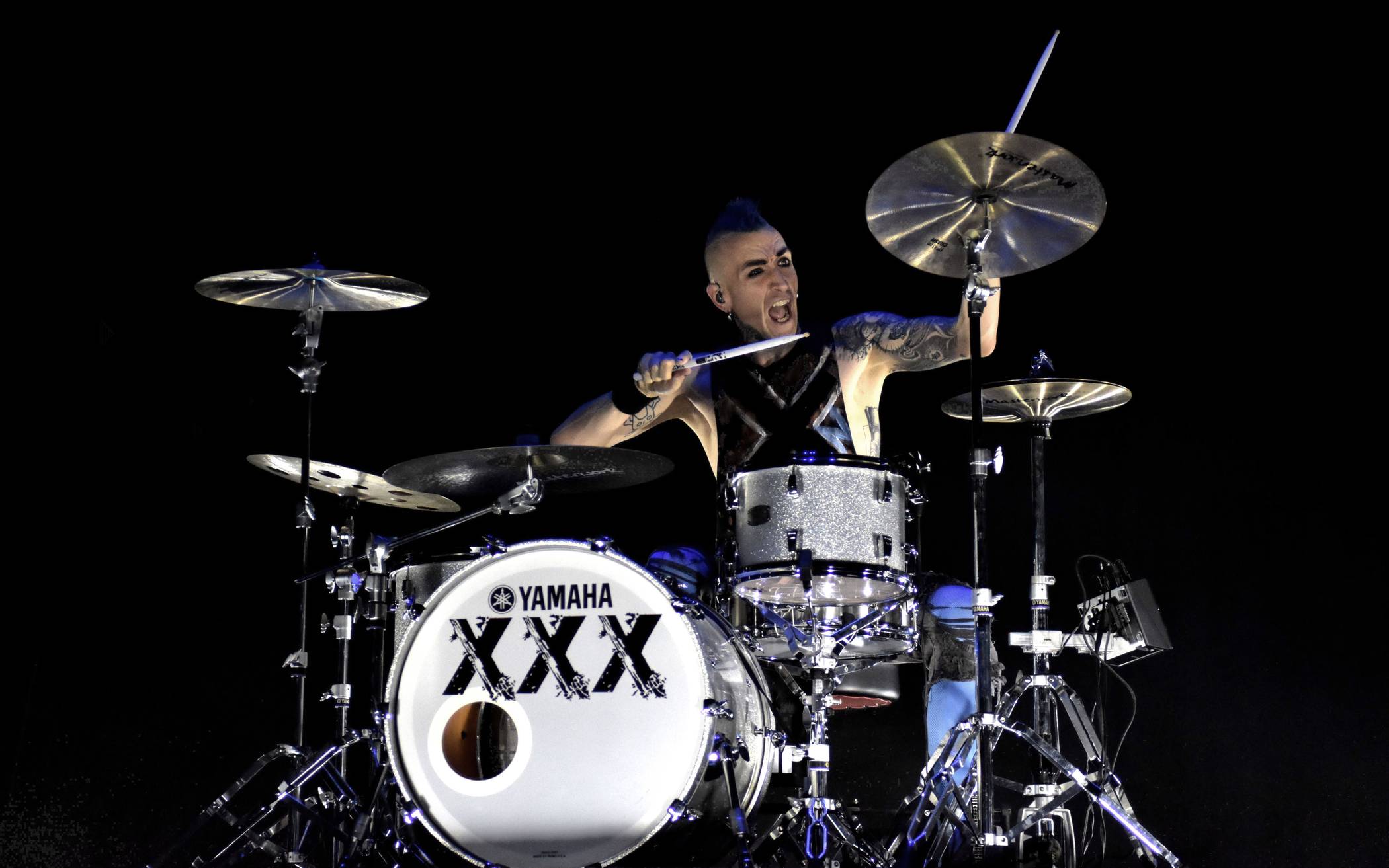 Was eine Energie: Romain Vicente an den Drums zu erleben, ist ganz großes Kino.