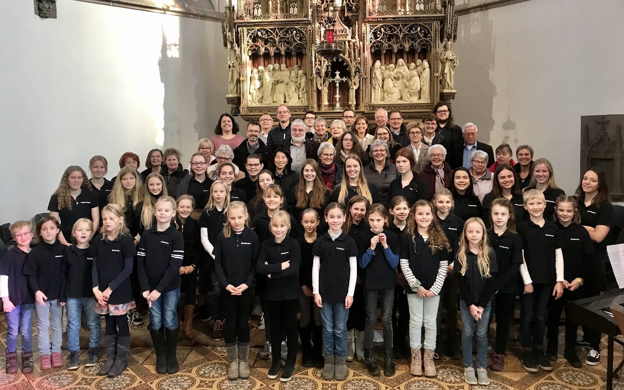 Die Chöre von St. Katharina Willich (hier beim Patrozinium) freuen sich auf das Weihnachtsoratorium.