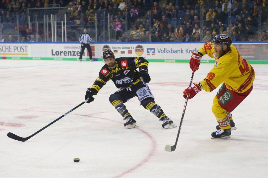 Spiel gegen die DEG endet 3:4