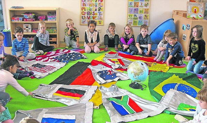 Sprachförderung ist ein wichtiger Bildungsauftrag im Kindergartenalltag.