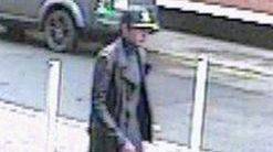 Videoaufnahme des Täters.