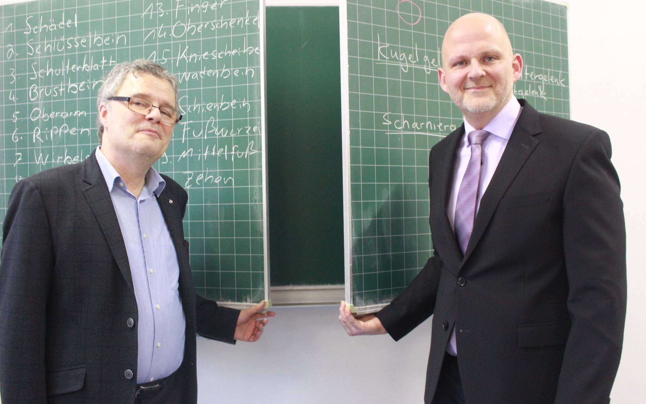 Eröffnen neue Perspektiven: Joachim Vosen (l.),