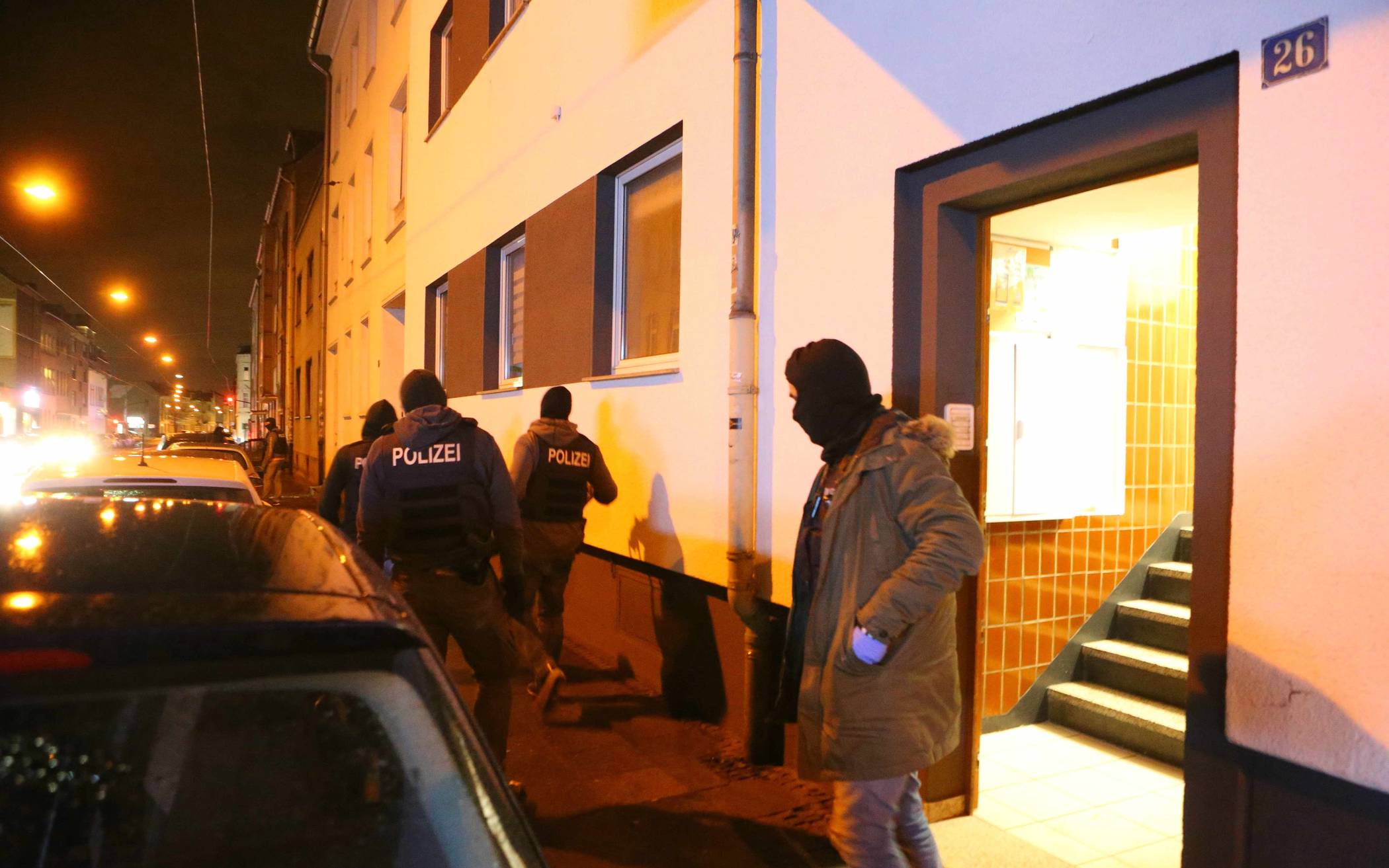 Razzia der Krefelder Polizei.