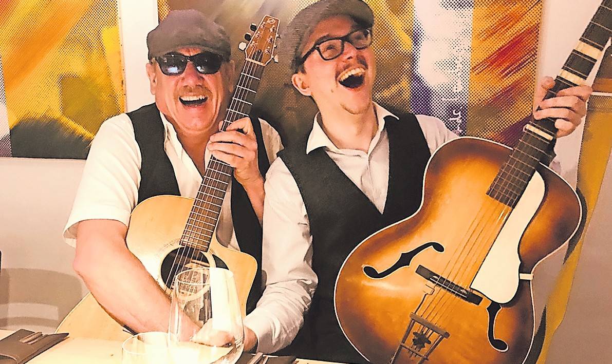 Auf vielfachen Wunsch des Publikums ist das Duo Blackadder   Crawford am 25. Januar wieder zu Gast im Giesenkirchener Ratskeller.