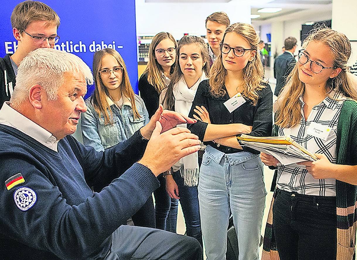  HW-Präsident Albrecht Broemme während des 169. Jugend Presse Kongresses auf der young leaders Akademie. 