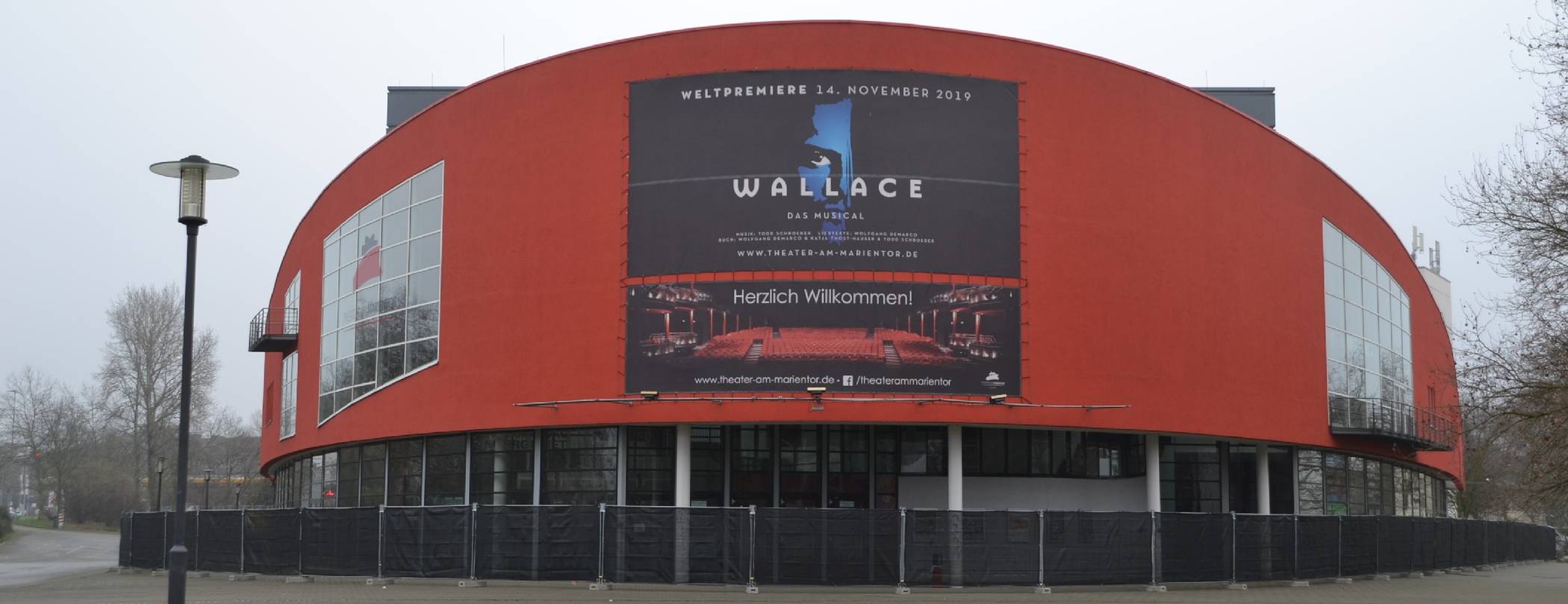  Eingezäunt und außer Betrieb: das Theater am Marientor 