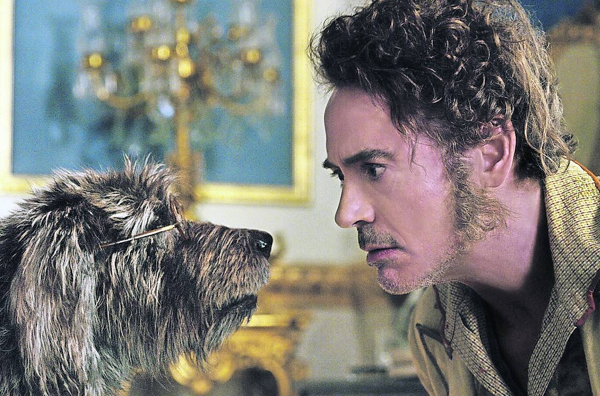  Dr. Dolittle (Robert Downey Jr.) verfügt über die Gabe, mit Tieren sprechen zu können. 