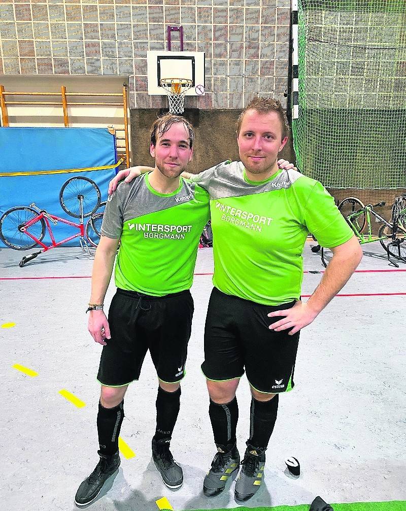 Nicht zufrieden mit ihrer Leistung sind Marius Hermanns und Sven Holland-Moritz.