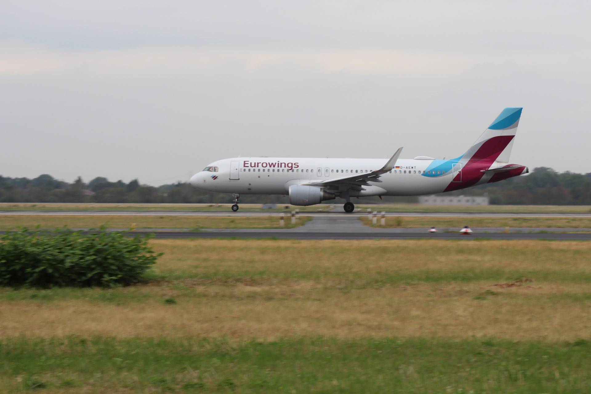  Eurowings hat den Flugverkehr weitgehend eingestellt. 