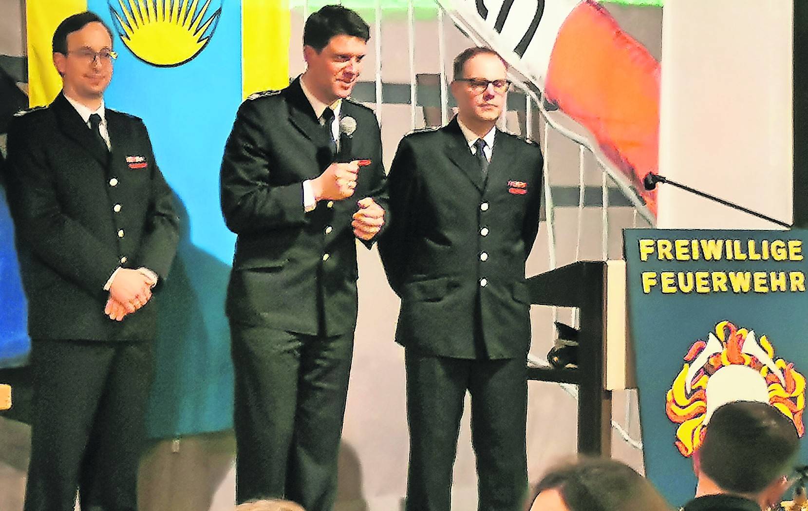  Der Löschzug Osterath blickte auf ein einsatzreiches Jahr zurück. 