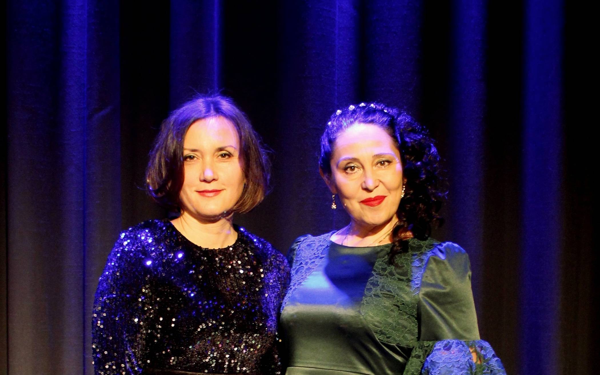 Laden ein zum Valentinskonzert „Alles über die Liebe“: Elena Satsukevych und Larissa Starozhilowa.