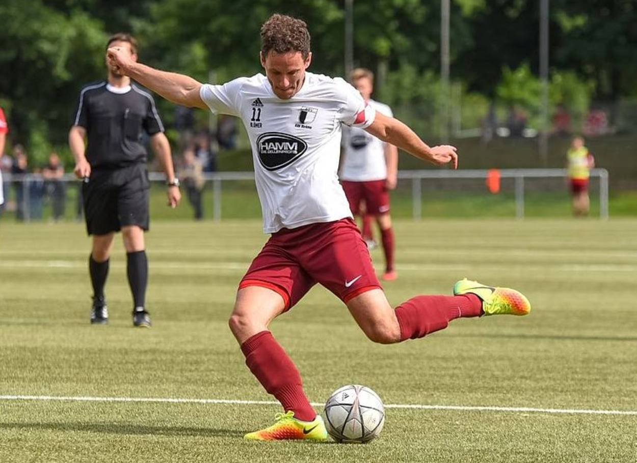  Gäste beim SSV Strümp müssen immer mit Torschüssen rechnen. Das war schon immer so – zur Freude der zahlreichen Zuschauer. 