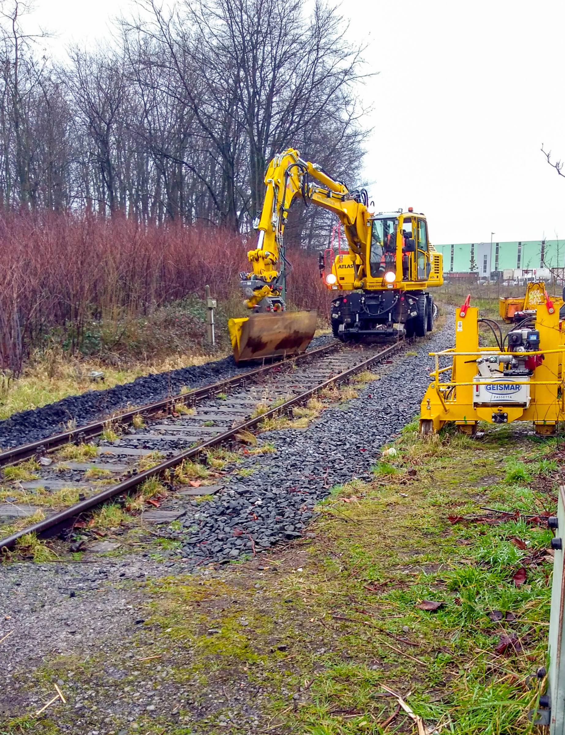  Niederrheinbahn: Arbeiten am Gleis haben begonnen