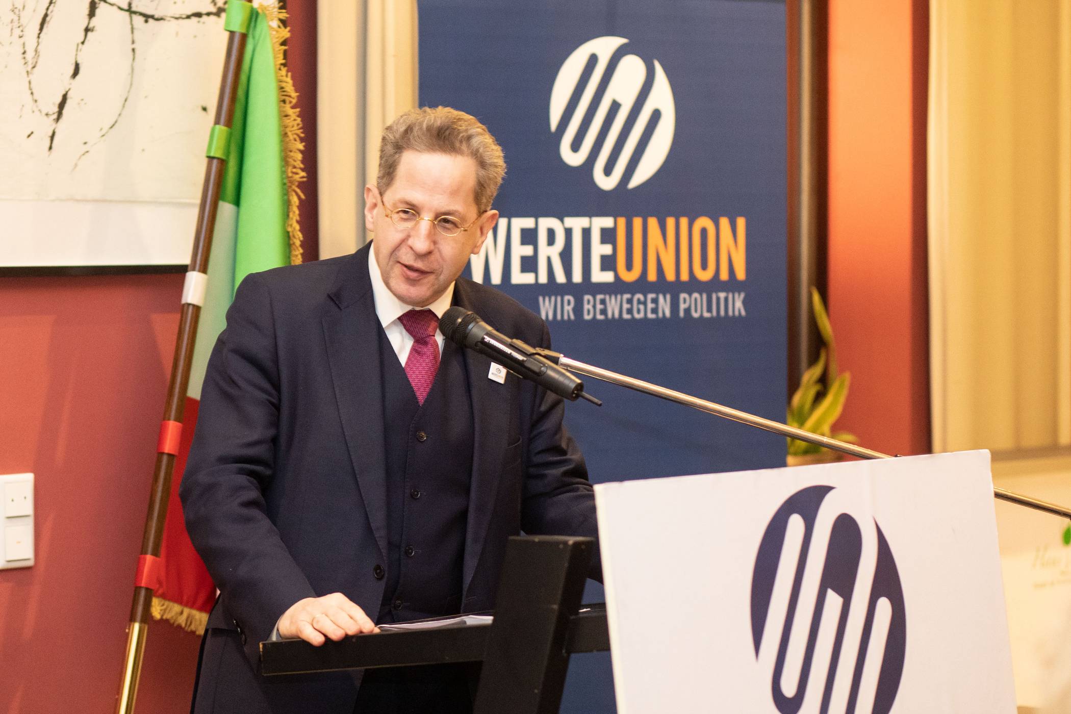 Hans-Georg Maaßen sprach auf Einladung der Werteunion Niederrhein: Ex-Verfassungsschützer spaltet Verberg