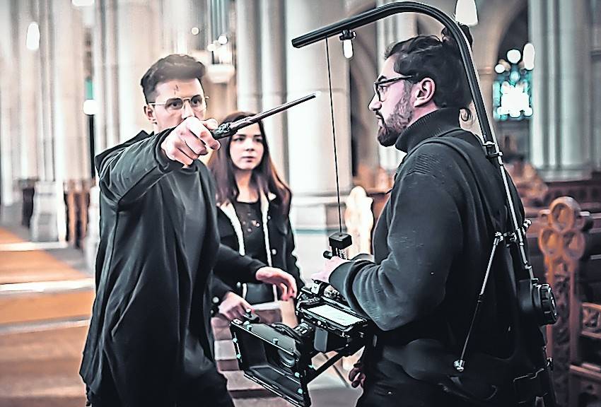  Mia Rustemejer schlüpfte für den Kurzfilm in die Rolle der Hermine. 