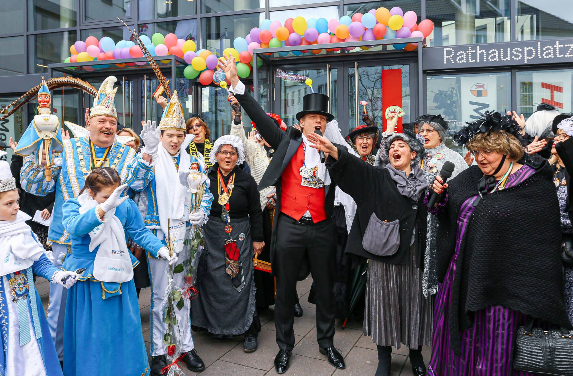 Den Rathausschlüssel konnte Bürgermeister Christoph Fleischhauer nicht verteidigen....