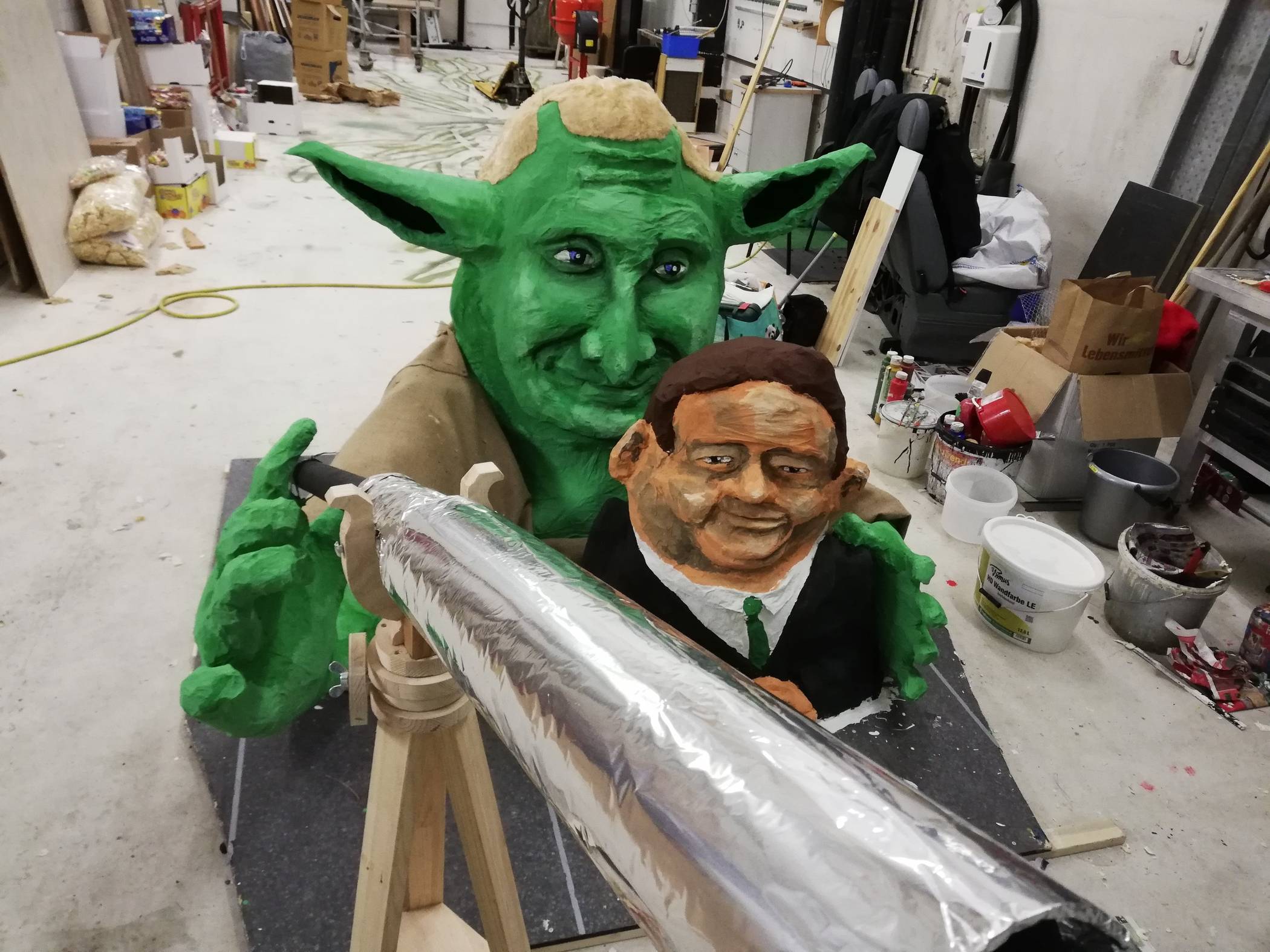 Generalintendant und Oberbürgermeister.