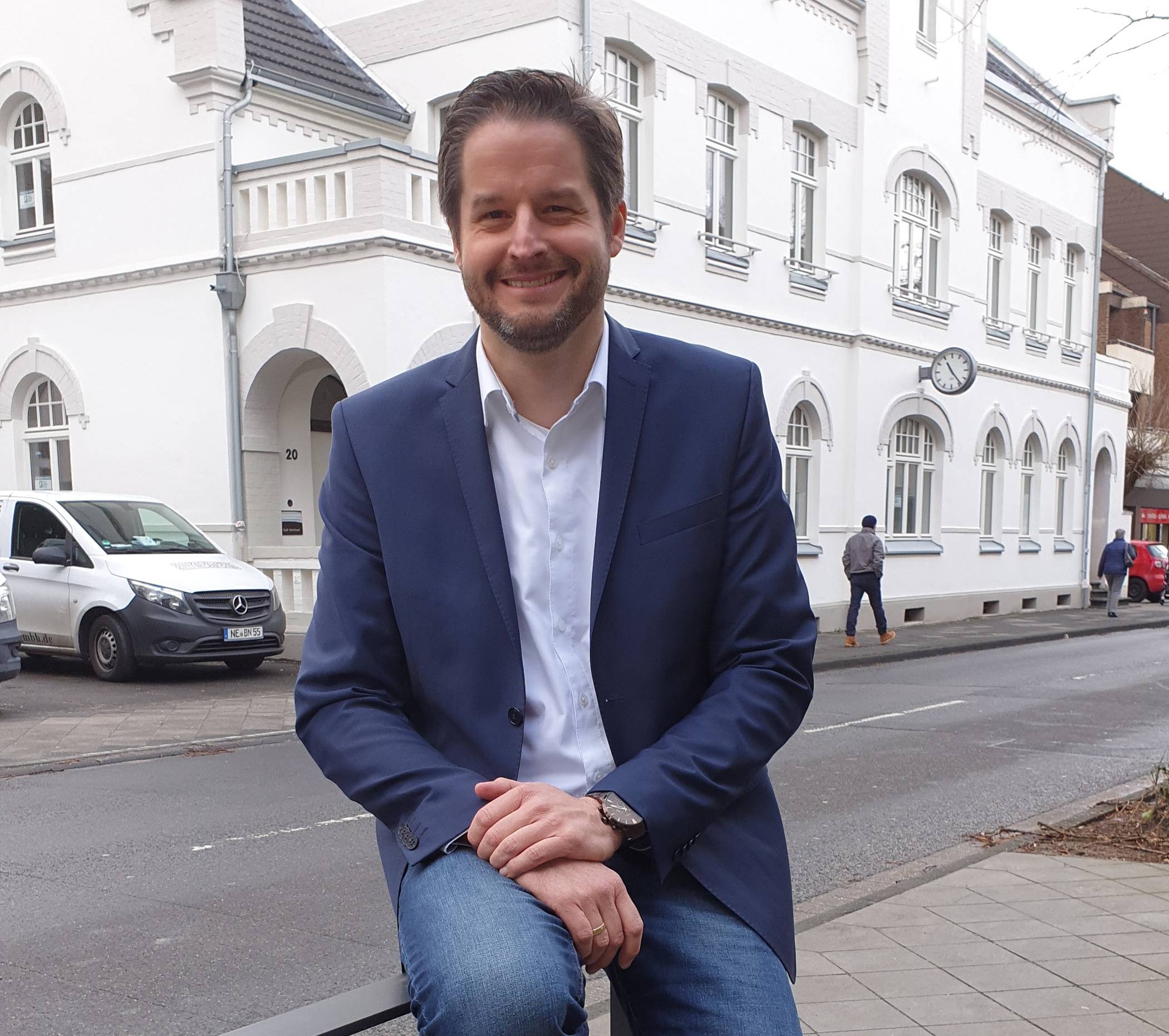  Christian Bommers aus Osterath geht nach der Mitgliederabstimmung (höchstwahrscheinlich) als Bürgermeisterkandidat für die CDU ins Rennen. 