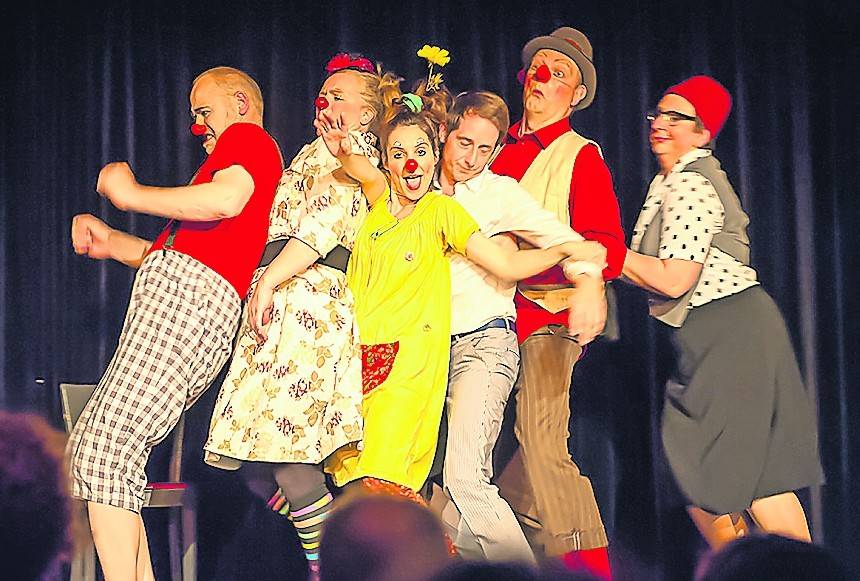 Die Kwatschnasen sind mit ihrer Show am Sonntag im Varieté Freigeist zu Gast.