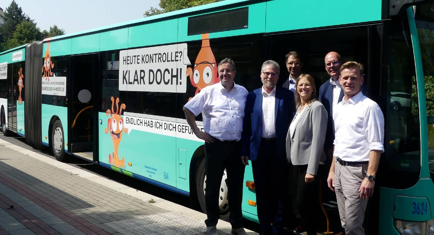  Die im vergangenen Jahr von den beiden Moerser Krankenhäusern initiierte Kampagne „Darmgesund in Moers“ ist jetzt für den Felix Burda Award 2020 nominiert. 