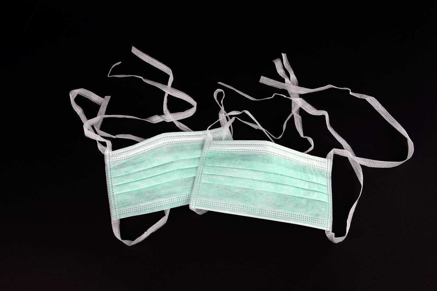 Gesichtsmasken und weiteres Schutzmaterial werden auch