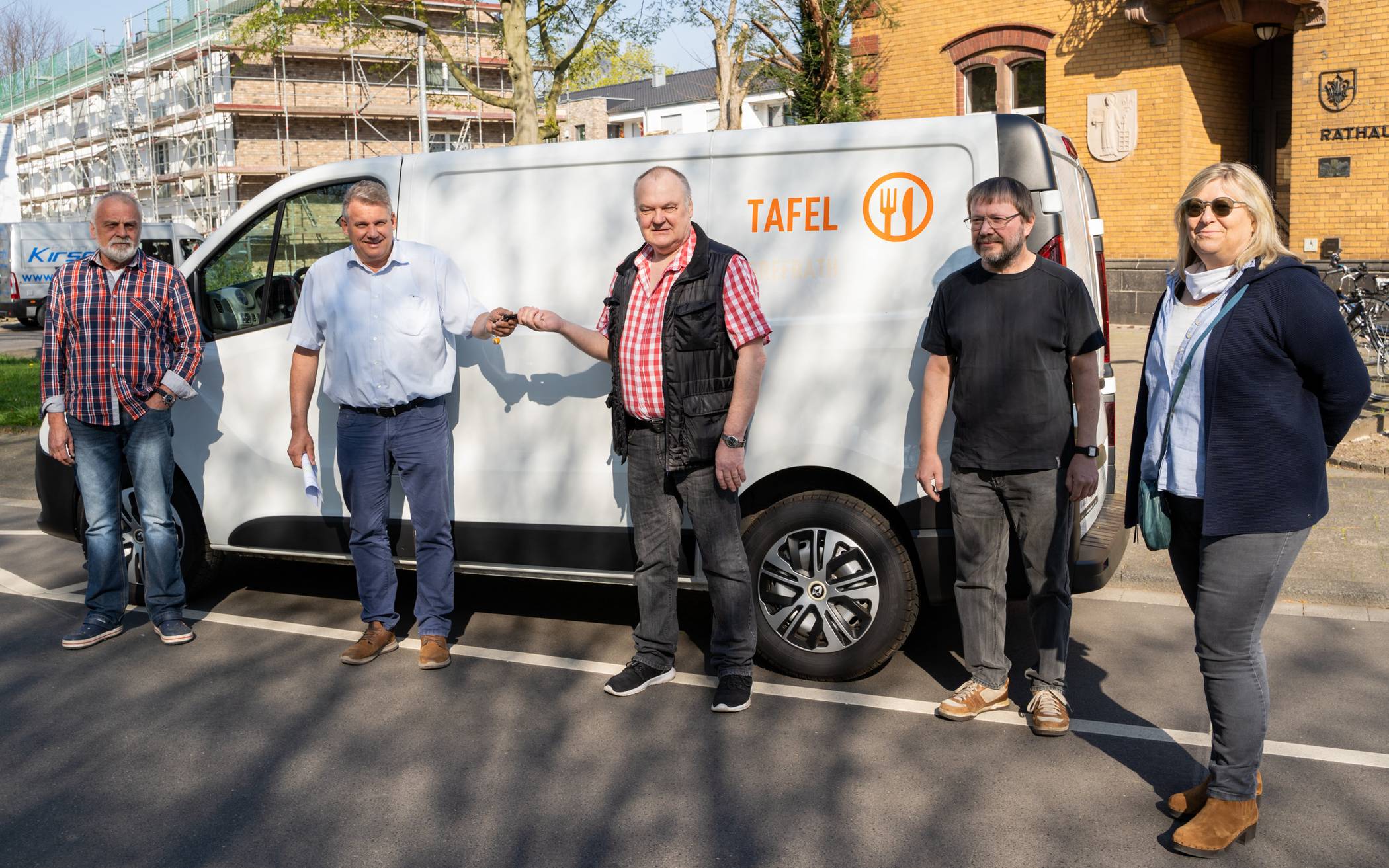 Das Team der Tafel Grefrath freut