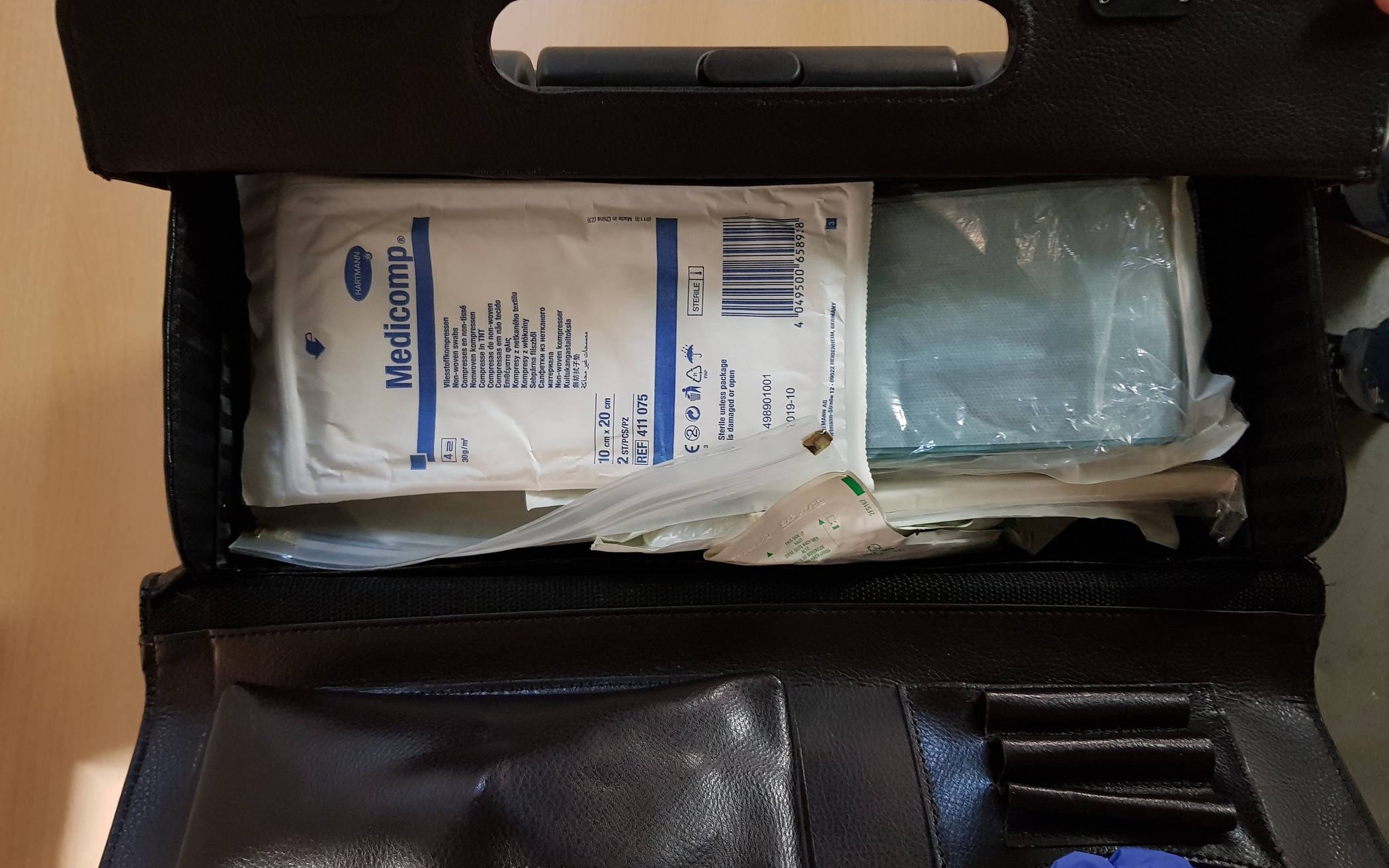 Ein Foto des gefundenen Koffers.