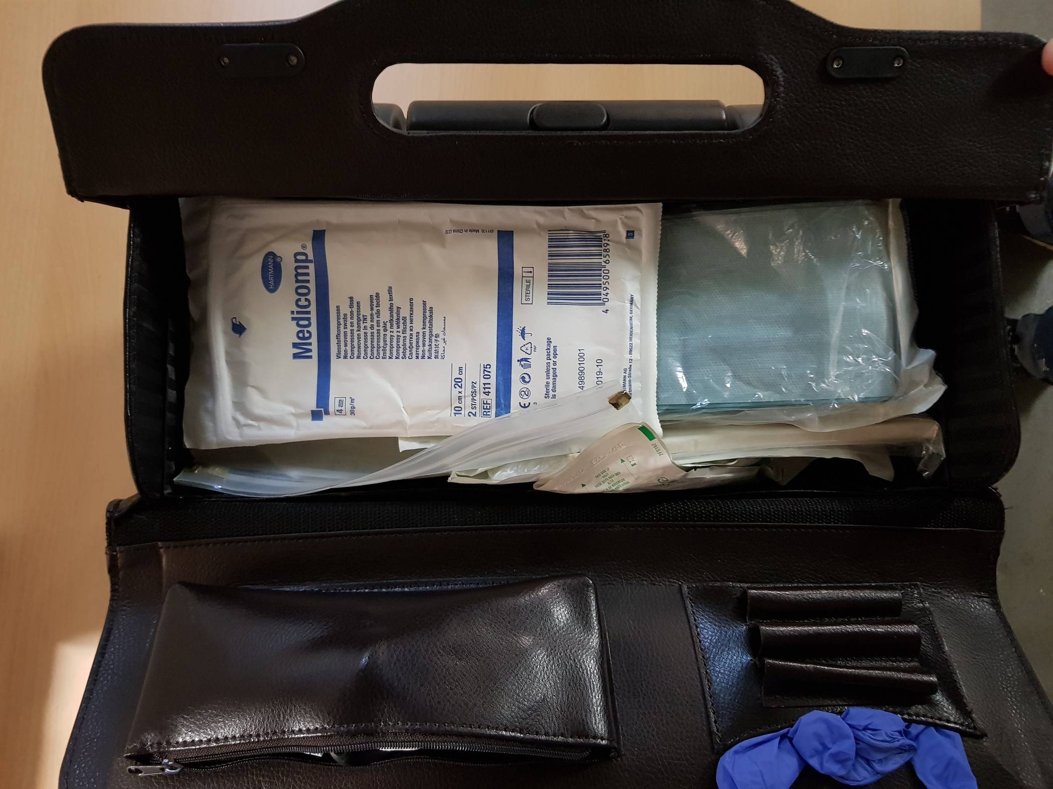 Ein Foto des gefundenen Koffers.