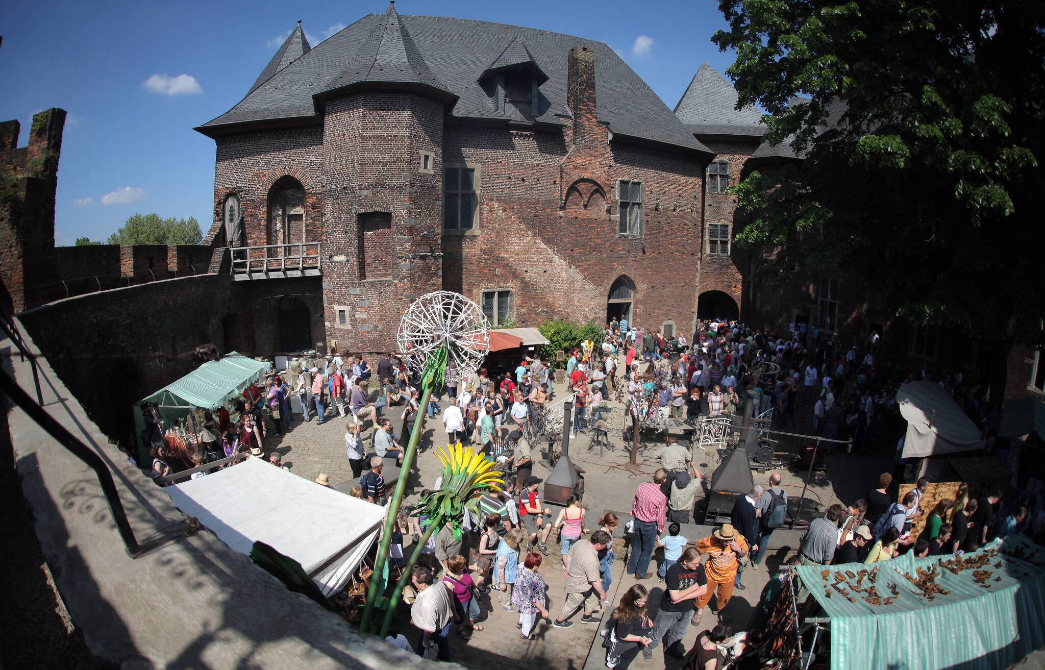 Der Flachsmarkt zu normalen Zeiten. Jetzt kann er nur digital stattfinden. 