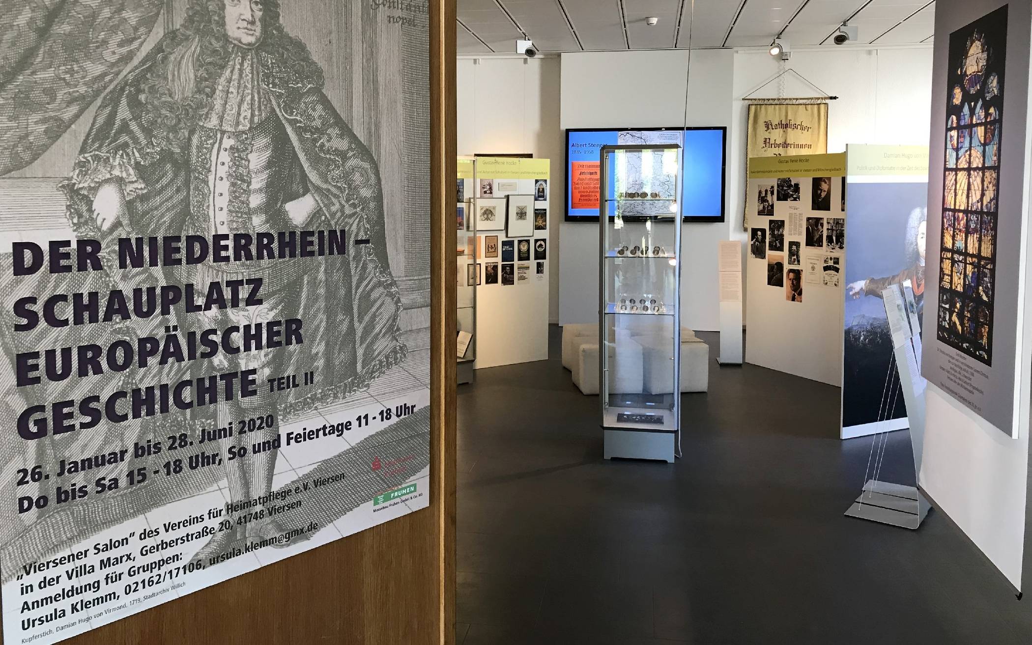 Die Ausstellung im Viersener Salon ist wieder für Besucher geöffnet.