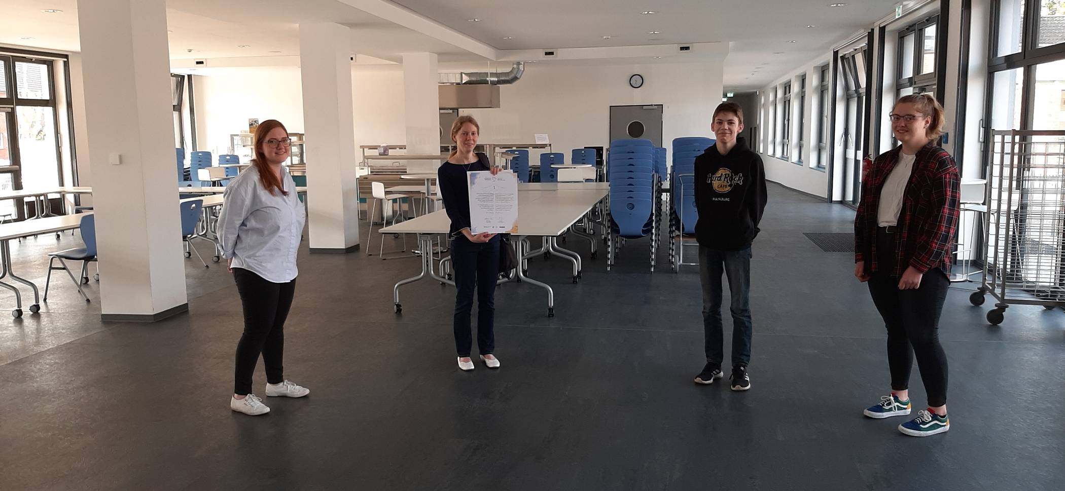  Die Schüler der Leonardo-da-Vinci-Schule in Willich haben beim Schulwettbewerb den ersten Preis gewonnen. 