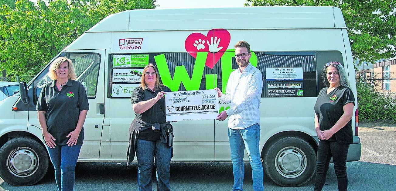  : Spende für die Obdachlosenhilfe