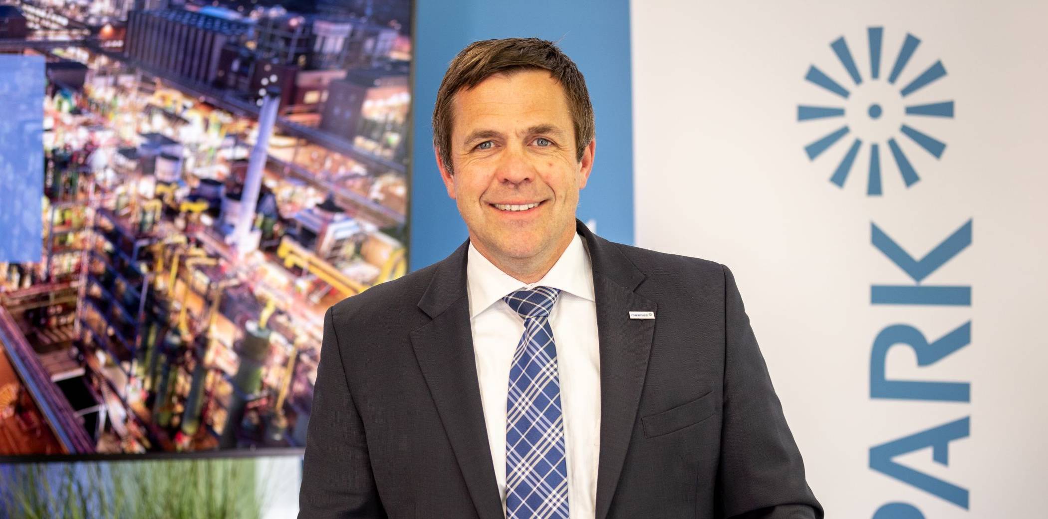  Chempark-Leiter Lars Friedrich verkündet erfreuliche Kennzahlen rund um das Wirtschaftsjahr 2019 am Standort Krefeld-Uerdingen. 
