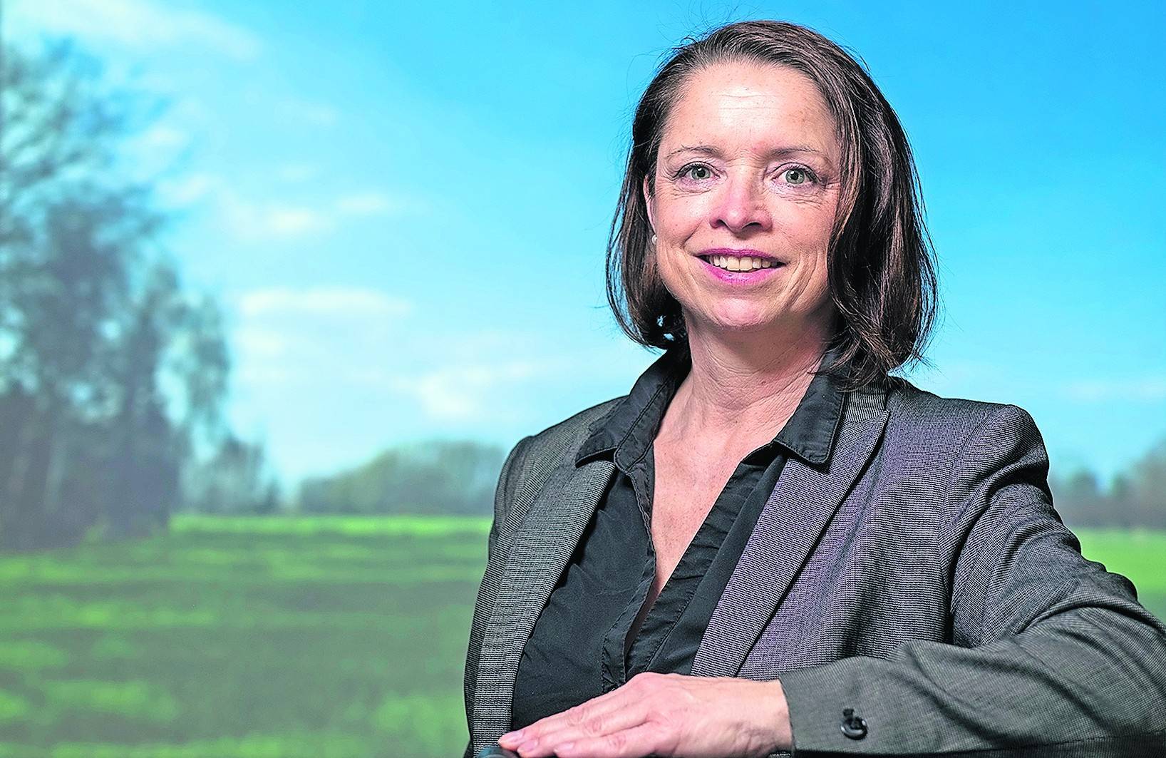  Claudia Poetsch ist die Bürgermeisterkandidatin für Bündnis 90/DIE GRÜNEN in Willich 