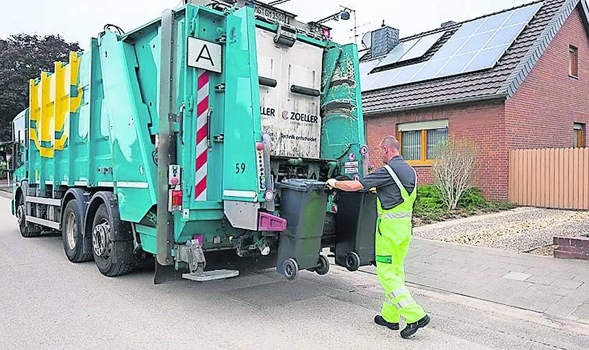 Nach Pfingstmontag verschieben sich alle Abfuhrtermine um einen Tag nach hinten.