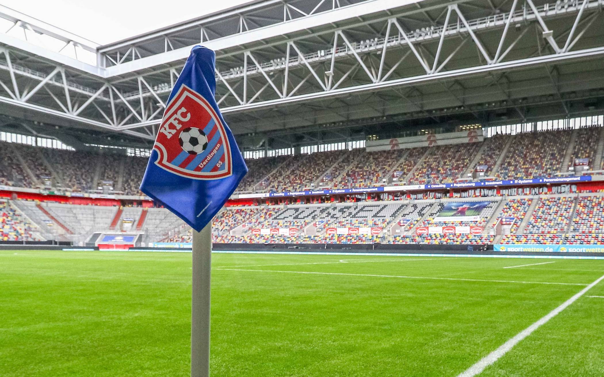 Die Düsseldorfer Merkur Spiel-Arena wird am